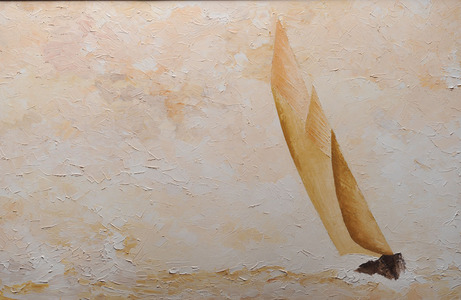 Voilier ocre